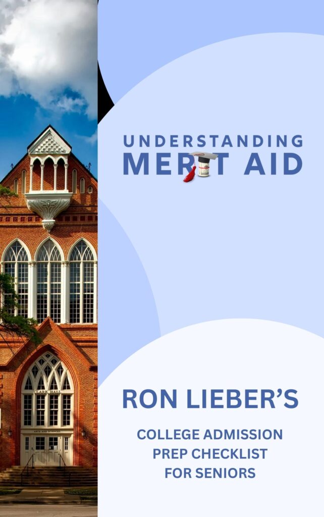 Ron Lieber's College Admission Prep Checklist For Seniors (Cover)